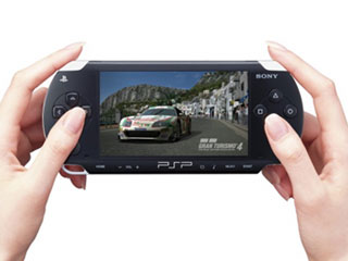 Promotional image of the Sony PSP